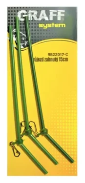 Graff Průjezd zahnutý 15cm Camo 3ks (RB22017-C)