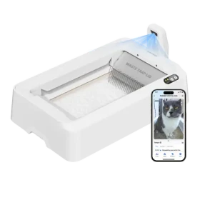 PetKit Purobot Crystal Duo s AI kamerou / Inteligentní samočistící box na kočky (P9905)