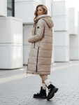 Dámská přechodná bunda ORVITA TY5026 béžová - FashionStreet M