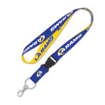 Wincraft Klíčenka Los Angeles Rams NFL Lanyard buckle 1"