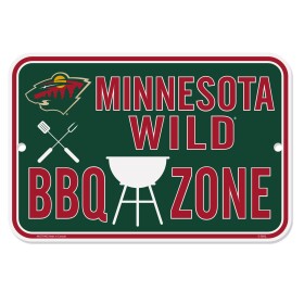 Mustang Cedule Minnesota Wild NHL 10" x 15" BBQ Zone