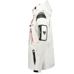 Geographical Norway pánská rychleschnoucí sportovní bunda s kapucí Techno MEN 056 BS3 white (WU1060H/GN) pánské s