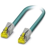 Delock Cable RJ45 Cat.5e SFTP pravoúhlý / pravoúhlý 0.5 m / výprodej (83510)