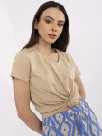 Tričko CLM TS 1639.12 beige S
