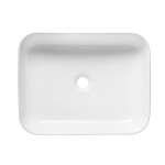 Umyvadlo na desku SAT Infinitio 50x39 cm bez přepadu SATINF5039 SATINF5039