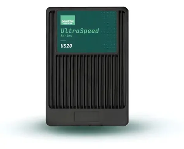 GOODRAM US20S 1.6TB / Enterprise SSD / U.2 NVMe / PCIe 5.0 / DWPD 3 / R:14800 W:4300 MBps (GEUS20UADP-1T6IS30B)