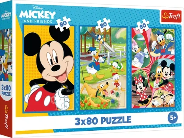 TREFL Puzzle Tým Mickey Mouse