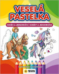 Konici a jednorožci/Koníky a Jednorožce - Veselá pastelka