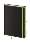 Zápisník Black Green tečkovaný