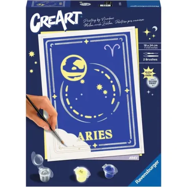 Ravensburger CreArt Znamení Beran – malování podle čísel