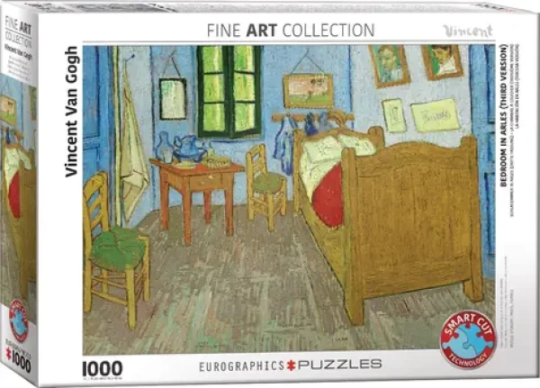 EUROGRAPHICS Puzzle Ložnice v Arles