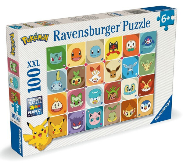 Puzzle Pokémon 100 dílků