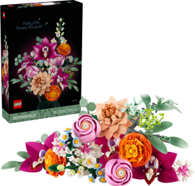 LEGO® Botanicals 10342 Krásná kytice růžových květin - LEGO® Botanicals