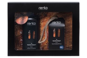 Dárkový set Aroma do sauny a mýdlo po saunování Rento - Terva