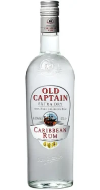 Old Captain White / Bílý rum / 0,7 l / 37,5 % obj. / Španělsko (8711114480047)