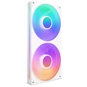 NZXT F280 RGB Core bílá / 2x 140mm / Fluid Dynamic Bearing / 34.5 dB @ 2000 RPM / 98.61 CFM / 4-pin PWM + 4-pin RGB (RF-U28HF-W1)