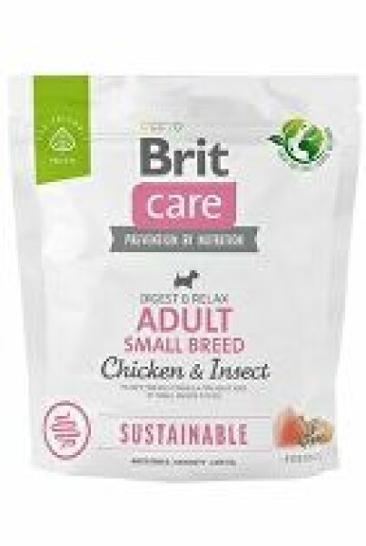 Brit Care Sustainable Adult Small Breed Chicken & Insect 1 kg