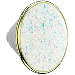 PopSockets PopTop Luxe Enamel Opal bílá / Držák telefonu / Stojánek / Vyměnitelný vršek (809562)