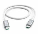 Hama 201724 Kabel USB-C 3.2 Gen 2 (M) - USB-C 3.2 Gen 2 (M) 1.5m bílá (201724)