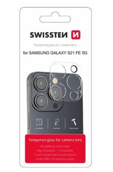 SWISSTEN Ochranné sklo čoček fotoaparátu pro SAMSUNG GALAXY S21 FE (94500201)