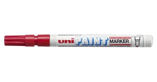 Mitsubishi UNI PAINT PX-21 červená / Popisovač / lakový (182126)