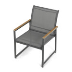 Zahradní sestava, síťovina, šedá, AZS-S1212 GREY