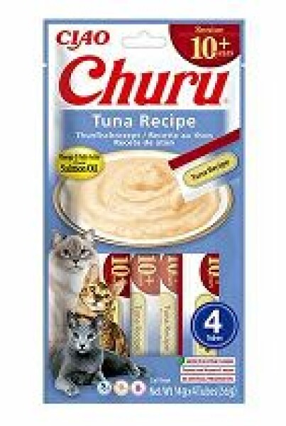 Churu Cat Senior 10+ Tuna Recipe 4x14g