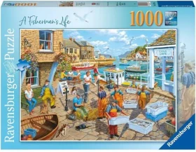 Ravensburger Puzzle Život rybáře