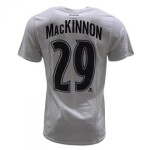 Reebok Pánské Tričko Nathan MacKinnon Colorado Avalanche Tee Flat Velikost: XS