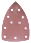 HAUSHALT Trojúhelníkový brusný papír 140 mm / Brusný papír / Zrnitost 40 / 5 ks (108.01NO40140MM)
