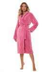 Dámský župan 2413 Camelia candy plus - L&L tmavě růžová 3XL