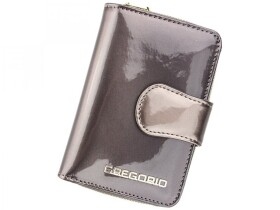 Dámská malá elegantní kožená peněženka Gregorio Eliana, šedá