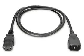 Digitus Prodlužovací napájecí kabel IEC C14-C13 černá / Kabel / 1,8 m / H05VV-F3G 3× 0,75 mm2 (AK-440201-018-S)