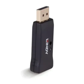 Lindy 32118 DisplayPort 1.4 EDID Emulator černá / Adaptér / 7680x4320 / 32,4 Gbit/s / HDCP (32118)