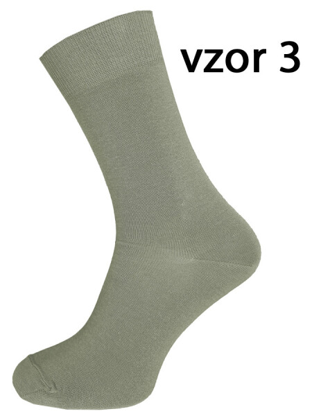 EVONA a.s. Pánské ponožky 5074 khaki - PON 5074 E - KHAKI 39-42