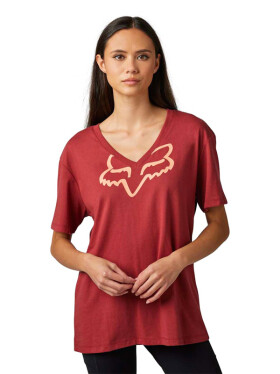 Fox Boundary SCARLET dámské tričko krátkým rukávem