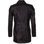 Dámský Kožený Kabát Gabbana Brixton Hnědý Velikost: 3XL