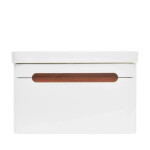 Koupelnová skříňka s umyvadlem SAT Fusion 77,5x43x45 cm bílá matná mat SATFUSION80WU SATFUSION80WU