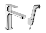 Hansgrohe Rebris S - Umyvadlová baterie s bidetovou sprškou chrom (72215000)