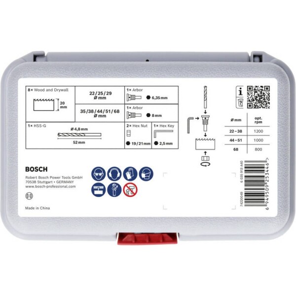 Bosch Accessories 2608594504 2608594504 sada děrovacích pil 1 ks
