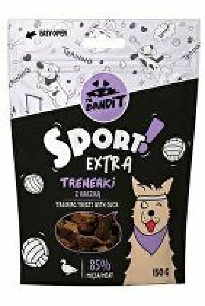 VetExpert Mr.Bandit pochoutka SPORT EXTRA kachní 150g