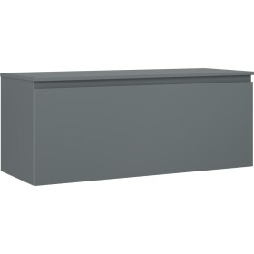 MEXEN/S - Orio koupelnová skříňka pod umyvadlo 120 cm s deskou, 1 šuplík, grafit mat 91A10-12047-1-BFC66