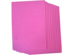 Pěnovka A4, tl. ca 2mm - růžová, 10ks