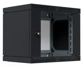 EFB WGX-0906TS.G1 černá / Nástěnná skříň / 19" / 9U / skleněné dveře / nosnost 60 kg (WGX-0906TS.G1)