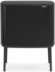 Brabantia Bo Touch Odpadkový koš 36 L černá / 54 x 68 x 31.2 cm (315824)