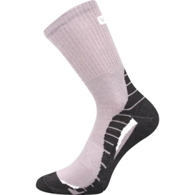 VOXX Ponožky sportovní TRIM světle šedé (3 páry) 35-38 105879
