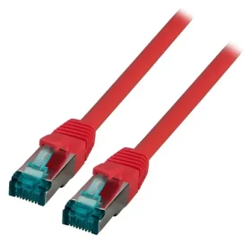 EFB Cat6a červená / Patch kabel / S/FTP / RJ-45 / 1,5 m / LSZH / 10 Gigabit Ethernet (MK6001.1,5R)