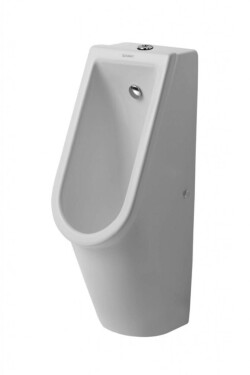 DURAVIT - Starck 3 Pisoár, horní přívod vody, Rimless, alpská bílá 0826250000