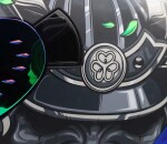 Helma na motorku Xrc Illustrator green - S / zelená