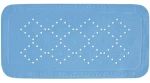 Spirella ALASKA protiskluzová podložka do vany světle modrá / PVC / 91 x 36 cm
